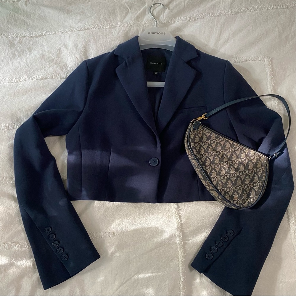 Dynamite Dark Blue Women's Blazer